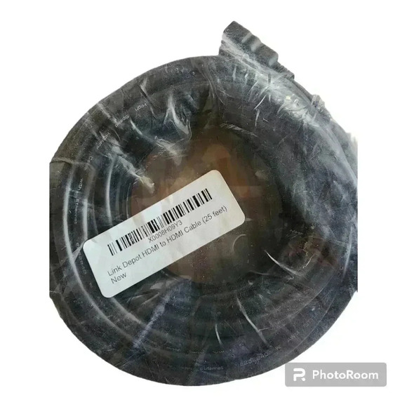 Link Depot 25 ft. HDMI to HDMI cable. New in sealed package. - Picture 3 of 4